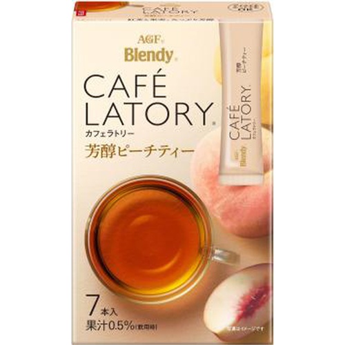 Blendy Cafe Latory Rich Peach Tea 7P 1/24 – Sumotori.Trade